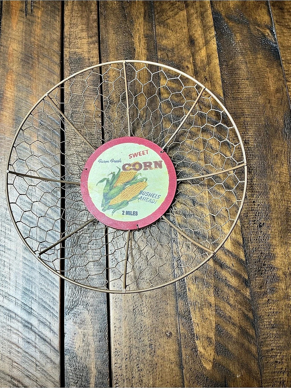 Rustic Sweet Corn Wall Decor